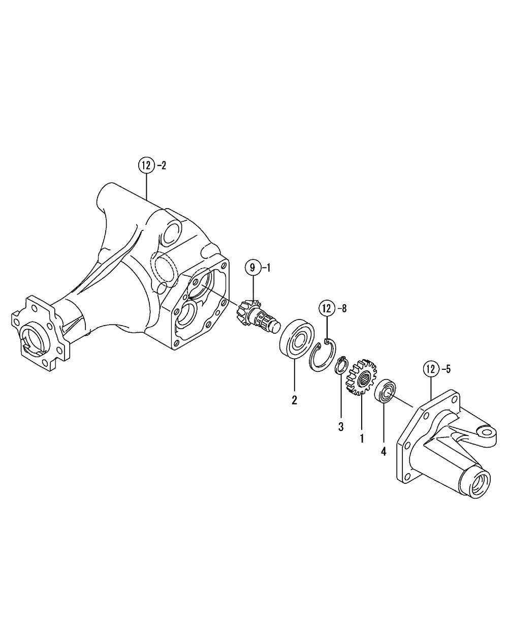 Drive Pinion Diagram and Parts List for SX3100 54ALB4S727-54ALB4SW727-54ALB4SX727-54ALB4SY727-54ALB4SZ727-54AMB4S727-54AMB4SW727-54AMB4SX727-54AMB4SY727-54AMB4SZ727 Cub Cadet Lawn Tractor